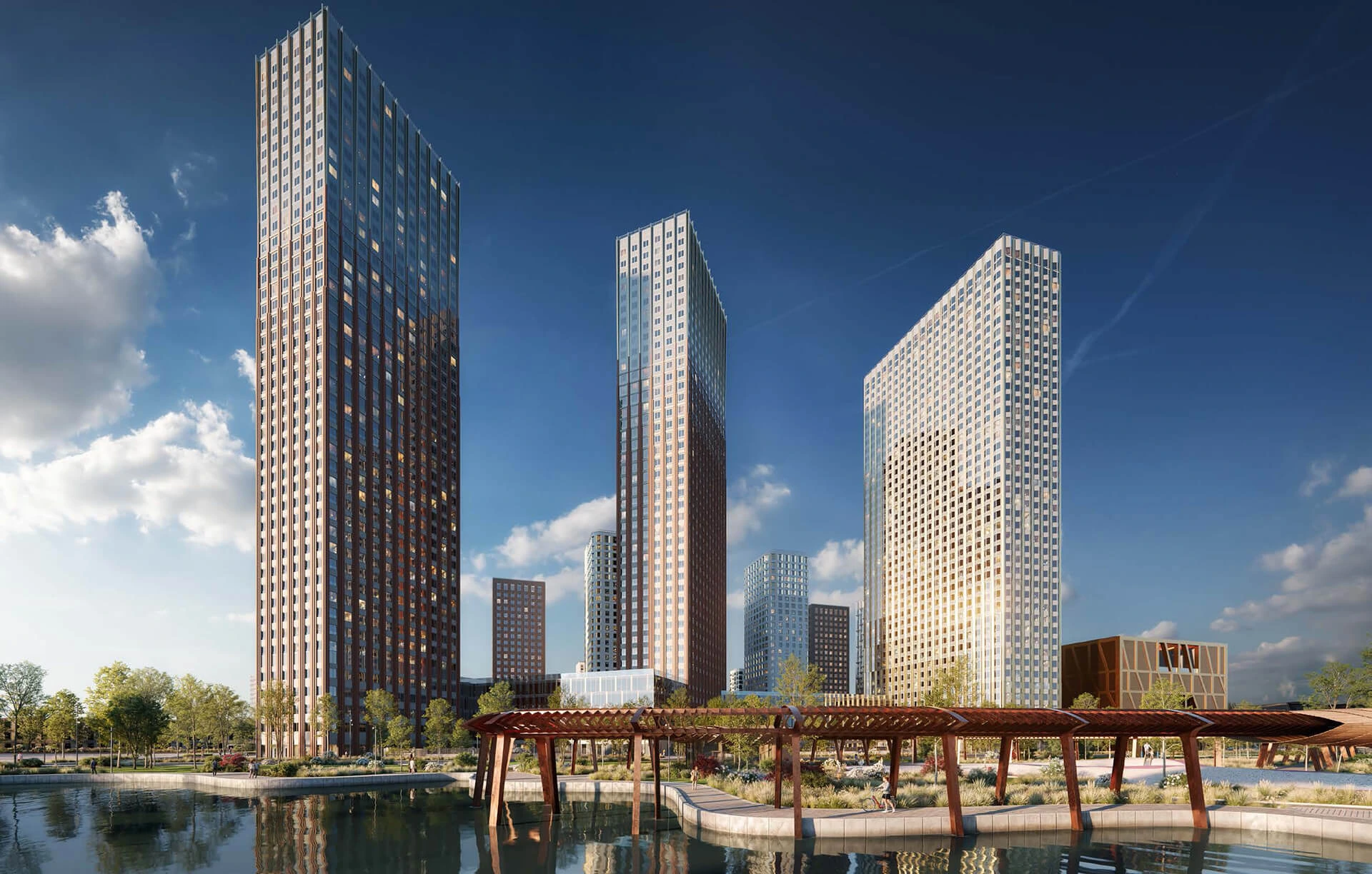 Архитектура дома на официальном сайте застройщика